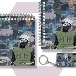 KAKASHI HATAKE A6 NOTEBOOKS A6 Diary UNRULED 100 Pages-image-3