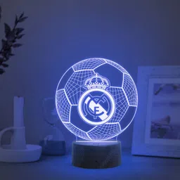 3D Illusion Football Desk Table Lamp Real Madrid Night Lamp Table Lamp-image-14