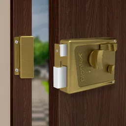 plantex Brass Matte Deadbolts image 1