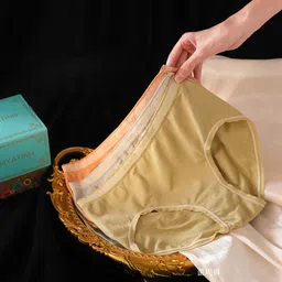 crusila Pack of 5 Women Hipster Multicolor Panty image 2