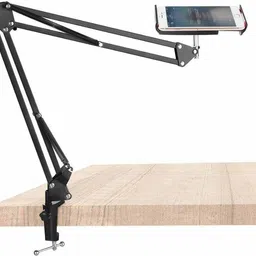 TRYFLY S13 Overhead Tripod Mobile Holder with 360 Rotate for Cooking Sketch Videos Tripod Kit image 1