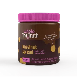 The Whole Truth - Hazelnut Spread - Creamy - 200g - No Added Sugar - No Palm Oil - No Preservatives - No Artificial Flavour-image-36