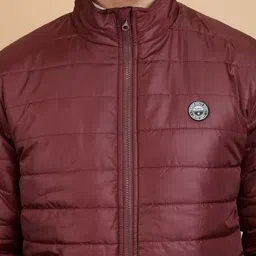 highlander Men Solid Padded Jacket image 5