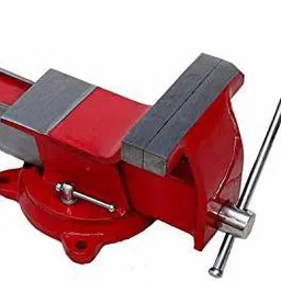 gizmo Bench Vise, Bench vice, Germany Base (4 inch) Professional Heavy Steel Iron Bench Vice Heavy Duty Swivel Base, red (100MM) Tool Multi Vise Tool-picture-13