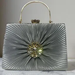 frksons Party, Casual Grey Clutch-picture-35