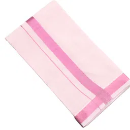 Sharan Elegance Tissue 2 meter Purple Set 1 Solid Men Dhoti-picture-15