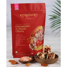 generic Epiphany Snacks Dry Fruits Snacks Almond, Pistachio, Blueberry and Cranberry Sweet Snacks No Added Sugar Healthy & Protein Rich Snacks Pack of 4(85g each) image 2