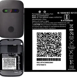AEV Mobile Battery ForJio Fi 3 II i 4 II 4G Router II JMR540 II JMR541 II 2600mAh-picture-29