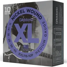 d'addario Electric EXL115-10P XL Nickel Electric Guitar String-picture-26