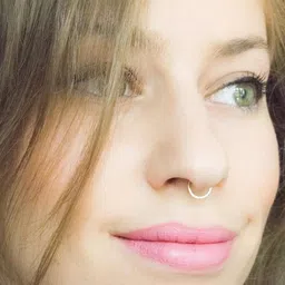 TulipMash Silver Nose Ring image 3