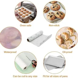 naveeneha 10 Meter Completed Butter Roti Wrapping Paper Foil Holder image 3