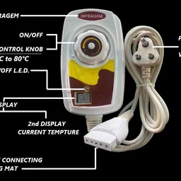 INFRAGEM ORIGINAL INFRAGEM 640 Hot Tourmaline Jade stones Sofa Size Heating matress. Massager image 2