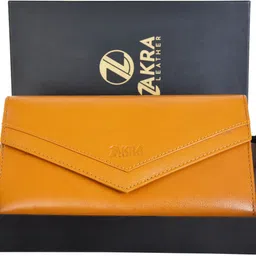 zakra Women Yellow flap Leather Wallet (ZL0790C) Waterproof Messenger Bag-picture-20