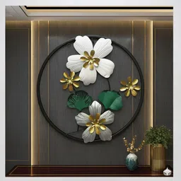 miraclecrafts Living Room,Bedroom Office Decoration ( 40 X 40 X 3 CM) Wall Art (f191)-picture-17