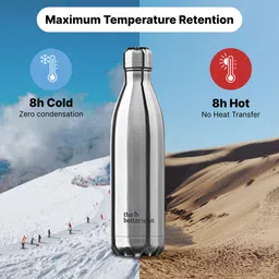 the better home 500 Insulated Water Bottle 500ml | Leak Proof Stainless Steel Thermos Flask 500 ml Bottle image 3