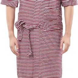 lovira Maroon 3XL Bath Robe-picture-19
