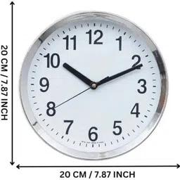 reeyansh Analog 23 cm X 23 cm Wall Clock image 4