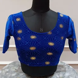 vasanam Round Neck Women Blouse-picture-22