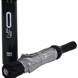 rishav handicrafts Folding Portable Umbrellas with Bottle Cover for UV Protection & Rain Umbrella image 5