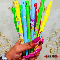 echo shop Cartoon Mechanical Pencil with 2mm lead for kids Pencil image 3