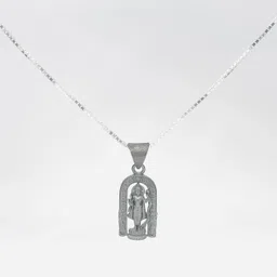 pahel the silver that shines Ayodhya Ram Ji Pendant with Box Chain – 925 Sterling Silver Sterling Silver image 2