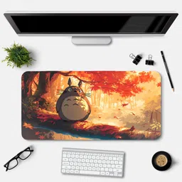 Eshaaver Anime printed mouse pad Rubber Base & Smooth Surface for Computer. Mousepad-image-53