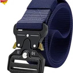 artisanwear Men & Women Casual Blue Nylon Belt-picture-20