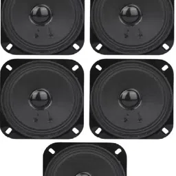 eastra PACK OF 5 10W Stereo Audio Speaker 3inch 4Ohm Electronic Components Electronic Hobby Kit image 1