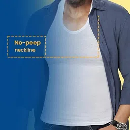 amul comfy Pack of 3 Men Vest image 5