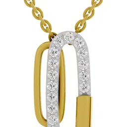 sparq Certified Lab Grown Diamond & BIS Hallmark Pendant With Chain Gold-plated Sterling Silver-picture-15