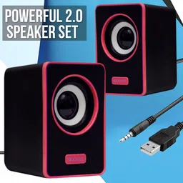 JAXTER Bass Sub woofer for PC Laptop /Desktop Speaker 6 W Laptop/Desktop Speaker image 4