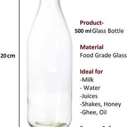 perizone Glass Milk Container - 500 ml image 2