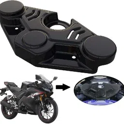 airsky Steering Cover for Yamaha R15 V3 (Black Color Steering Cover for Yamaha R15 V3) Bike Fairing Kit-picture-17