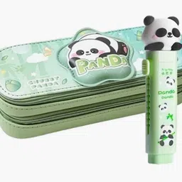 sahej enterprises Combo of Panda eraser or PandaCase Non-Toxic Eraser-picture-16