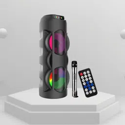 Clairbell Bluetooth Party Speaker with mic Upto 7 Hrs playback With Deep Bass Sound W192 40 W Bluetooth Party Speaker-picture-26