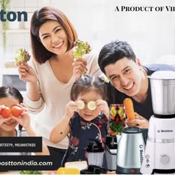bostton 750 Watt Copper Winded Motor 750 W Mixer Grinder image 4