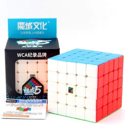 d eternal cube Moyu MoFang JiaoShi Meilong stickerless Speed Cube MFJS MEILONG 5x5x5 Puzzle Toys (1 Pieces)-picture-23