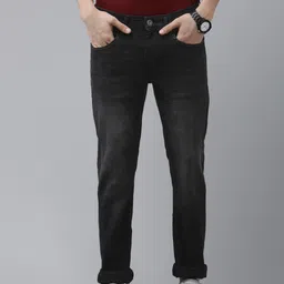 BEAT LONDON by PEPE JEANS Men Black Vapour Slim Fit Mid-Rise Light Fade Stretchable Jeans-picture-20
