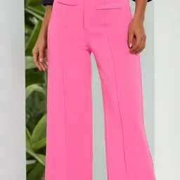 Stylecast X Slyck Women Comfort Wrinkle Free Parallel Trouser image 4