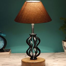Devansh Grey Solid  Table Lamp-picture-35