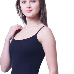 splash Women Black Camisole image 2