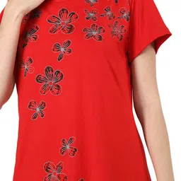 duchess Women Night Suit Set Multicolor Printed, Solid image 4