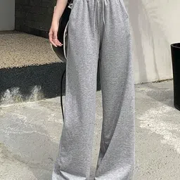 stockton Women Solid Grey Track Pants-picture-16