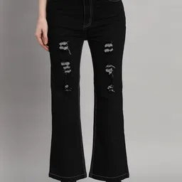 Roadster Women Flared Fit High Rise Jeans-image-81