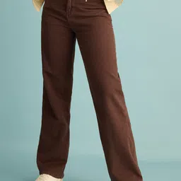 FREAKINS Women High-Rise Cotton Jeans-image-21