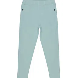 HERE&NOW Girls Sea Green High-Rise Skinny Fit Stretchable Coloured Jeans-picture-16