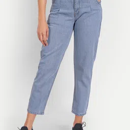 BAESD Women Jean Straight Fit Mid-Rise Cotton Jeans-picture-18