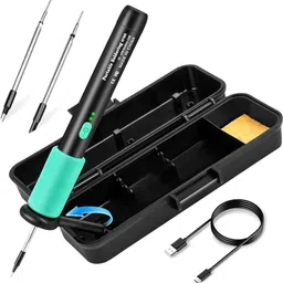serplex Cordless Soldering Iron Kit 15W Adjustable Heat Tool 15 W Simple-picture-10