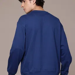 roadster Men Full Sleeve Printed Sweatshirt image 3