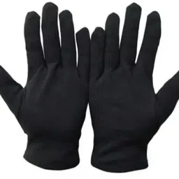 d'heer fashion Men's & Women's Cotton Hand Summer Gloves for Protection from Dust/Heat/Pollution (Black, 1 Pair) Dry Glove-picture-10